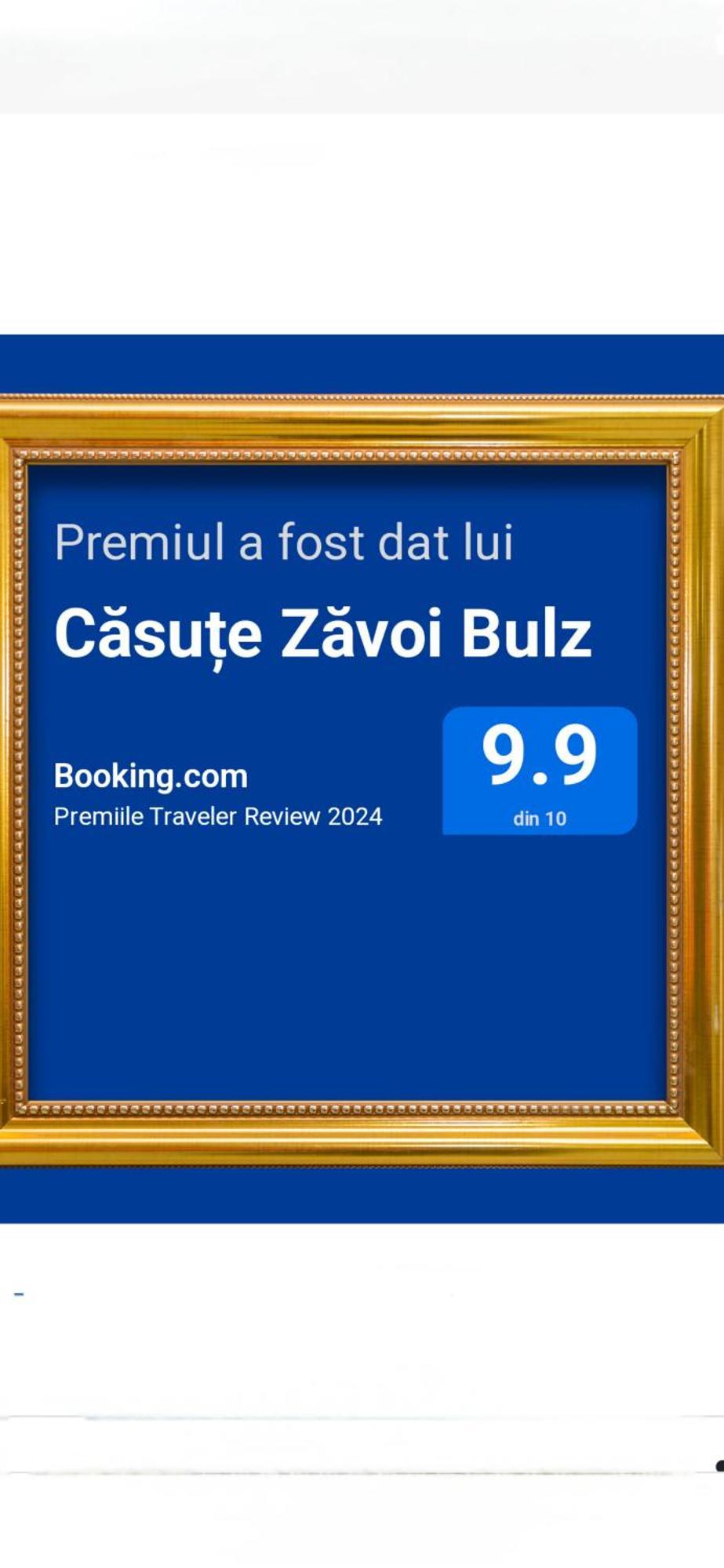 Villa Casute Zavoi Bulz Exterior foto